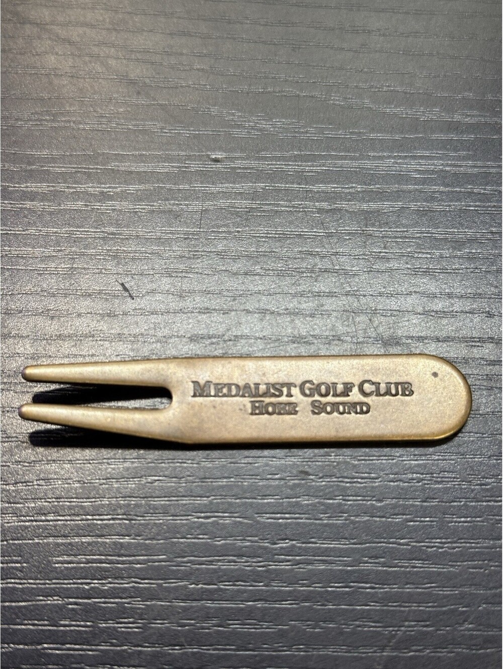 Medallist Golf Club Hope Sound FL Metal Divot Repair Tool 3”